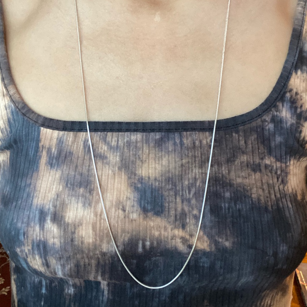 22” snake chain w/ lobster clasp